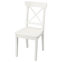 Set masă și scaune Ikea Ingatorp/Ingolf Ovală / PAL / White photo 3