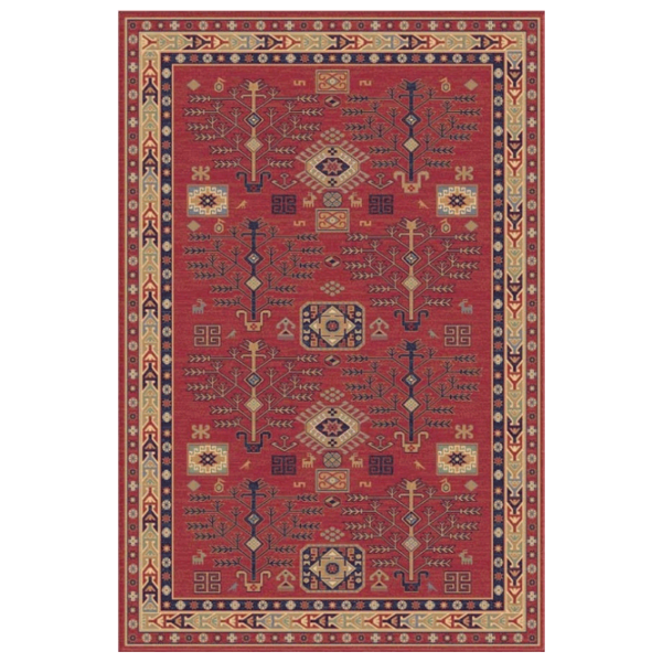 Ковер Covoare Ungheni Bella Classic Red Beige / Шерсть photo 1