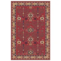 Ковер Covoare Ungheni Bella Classic Red Beige / Шерсть