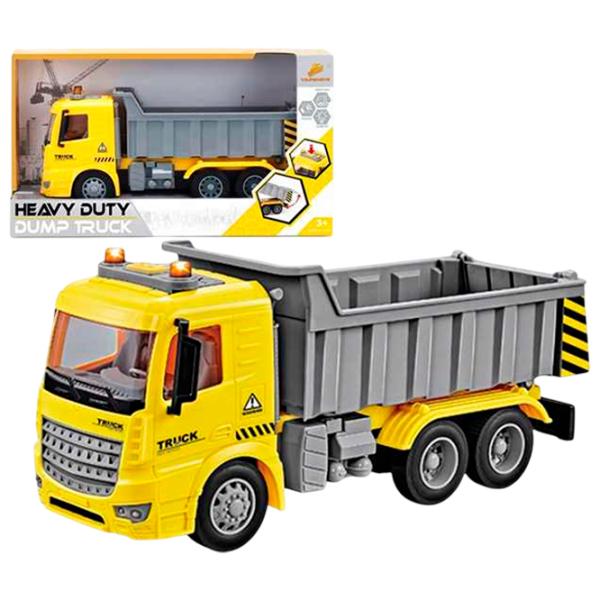 Грузовик Richi Tichi 70098 8600022870098  / / Серый Желтый photo 2 Грузовик Richi Tichi 70098 8600022870098  / / Серый Желтый photo 2