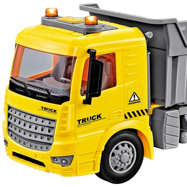 Грузовик Richi Tichi 70098 8600022870098  / / Серый Желтый photo 4 Грузовик Richi Tichi 70098 8600022870098  / / Серый Желтый photo 4