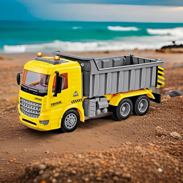 Грузовик Richi Tichi 70098 8600022870098  / / Серый Желтый photo 8 Грузовик Richi Tichi 70098 8600022870098  / / Серый Желтый photo 8