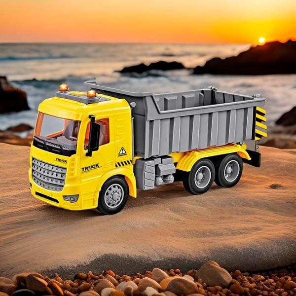 Грузовик Richi Tichi 70098 8600022870098  / / Серый Желтый photo 9 Грузовик Richi Tichi 70098 8600022870098  / / Серый Желтый photo 9