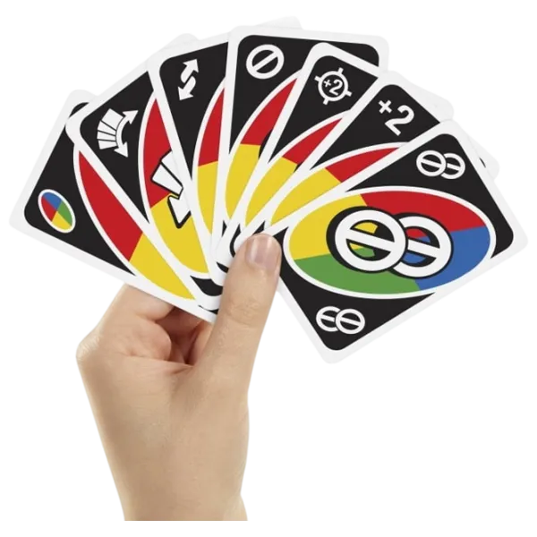 Настольная игра Mattel UNO All Wild 7+/ Uno photo 3 Настольная игра Mattel UNO All Wild 7+/ Uno photo 3