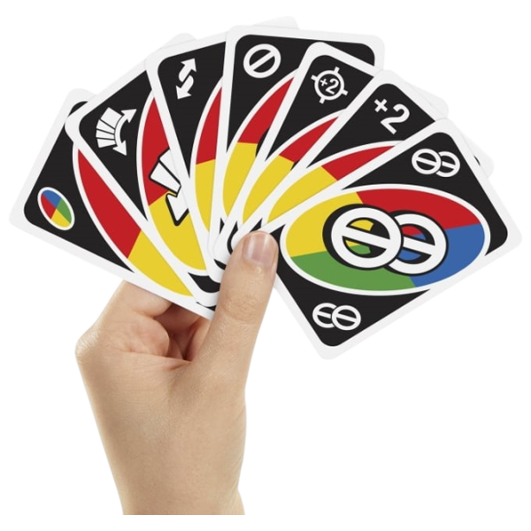 Настольная игра Mattel UNO All Wild 7+/ Uno photo 3 Настольная игра Mattel UNO All Wild 7+/ Uno photo 3
