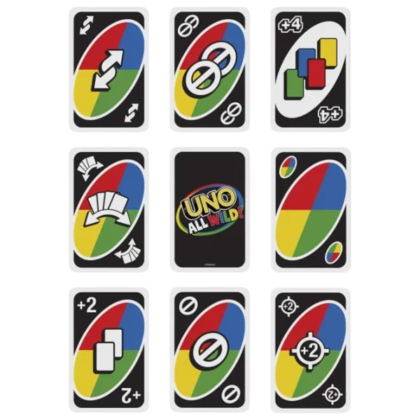 Настольная игра Mattel UNO All Wild 7+/ Uno photo 4 Настольная игра Mattel UNO All Wild 7+/ Uno photo 4