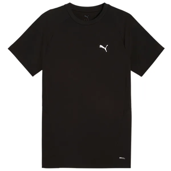 Tricou pentru bărbați Puma Evostripe Tee 35% viscoză / Black photo 1