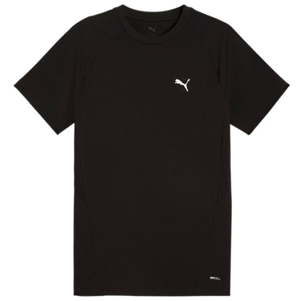 Tricou pentru bărbați Puma Evostripe Tee 35% viscoză / Black photo 1