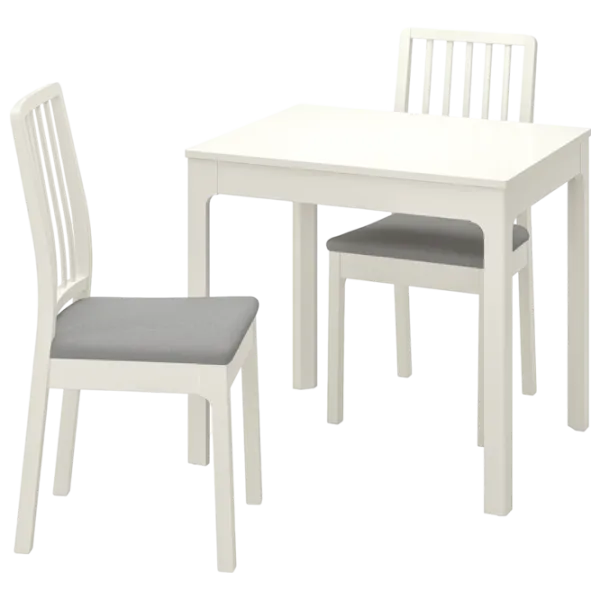 Set masă și scaune Ikea Ekedalen/Orrsta Dreptunghiulară / PAL / White photo 1 Set masă și scaune Ikea Ekedalen/Orrsta Dreptunghiulară / PAL / White photo 1