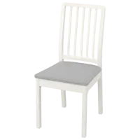 Обеденные стол со стульями Ikea Ekedalen/Orrsta Прямоугольная / ДСП / Белый photo 2