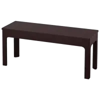 Обеденные стол со стульями Ikea Ekedalen Прямоугольная / ДСП / Тёмно-коричневый photo 2