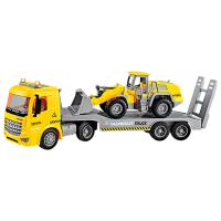 Грузовик Richi Tichi 70142 8600022870142  / / Серый Желтый