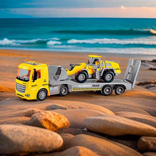 Грузовик Richi Tichi 70142 8600022870142  / / Серый Желтый photo 6 Грузовик Richi Tichi 70142 8600022870142  / / Серый Желтый photo 6