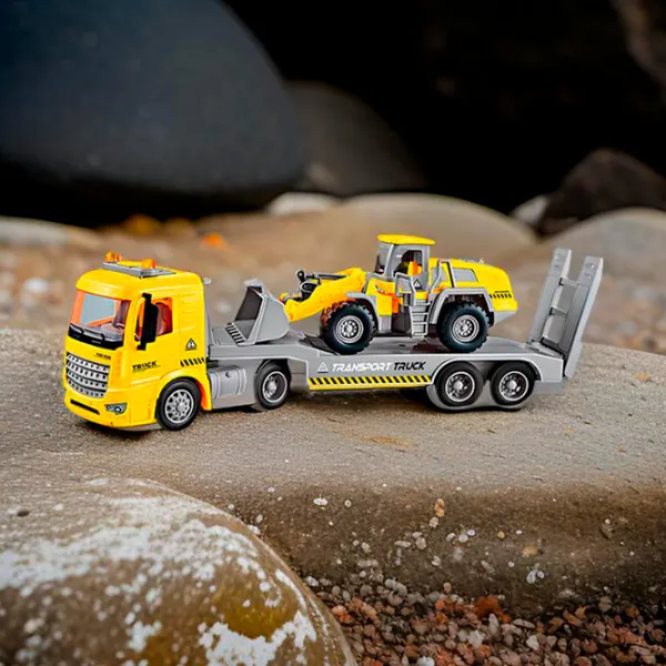 Грузовик Richi Tichi 70142 8600022870142  / / Серый Желтый photo 7 Грузовик Richi Tichi 70142 8600022870142  / / Серый Желтый photo 7