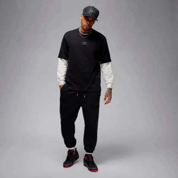 Футболка для мужчин Nike M Jordan Flight Essentials 85 Ss Crew-Neck 100% хлопок / Черный photo 2 Футболка для мужчин Nike M Jordan Flight Essentials 85 Ss Crew-Neck 100% хлопок / Черный photo 2