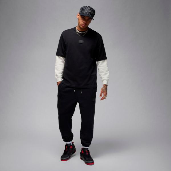 Футболка для мужчин Nike M Jordan Flight Essentials 85 Ss Crew-Neck 100% хлопок / Черный photo 2 Футболка для мужчин Nike M Jordan Flight Essentials 85 Ss Crew-Neck 100% хлопок / Черный photo 2