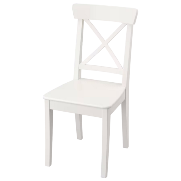 Set masă și scaune Ikea Ekedalen/Ingolf Dreptunghiulară / PAL / White photo 2