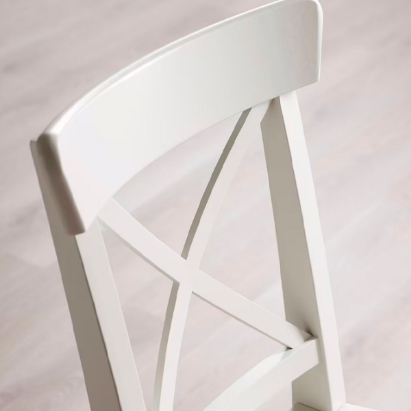 Set masă și scaune Ikea Ekedalen/Ingolf Dreptunghiulară / PAL / White photo 5