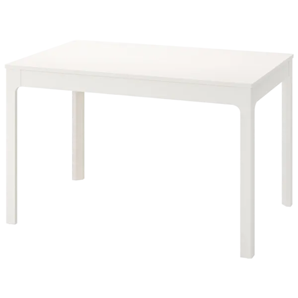 Обеденные стол со стульями Ikea Ekedalen/Orrsta Прямоугольная / ДСП / Белый photo 2