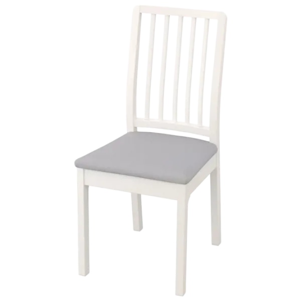 Обеденные стол со стульями Ikea Ekedalen/Orrsta Прямоугольная / ДСП / Белый photo 3
