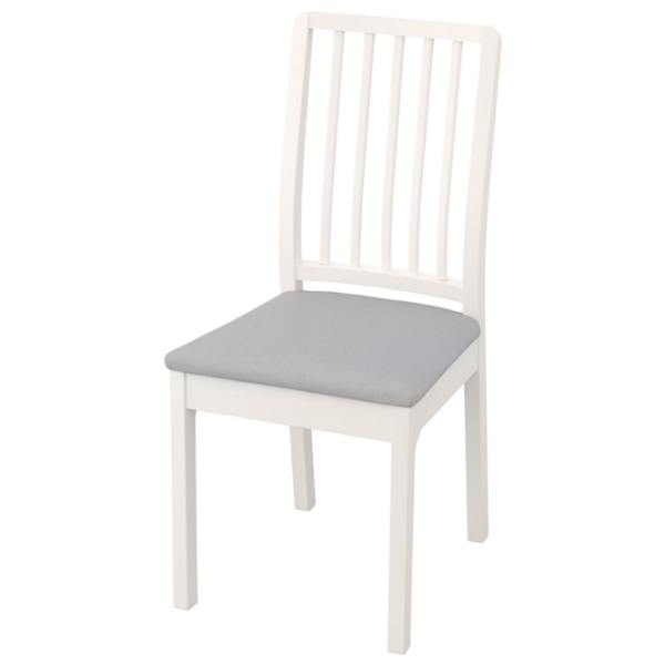 Обеденные стол со стульями Ikea Ekedalen/Orrsta Прямоугольная / ДСП / Белый photo 3