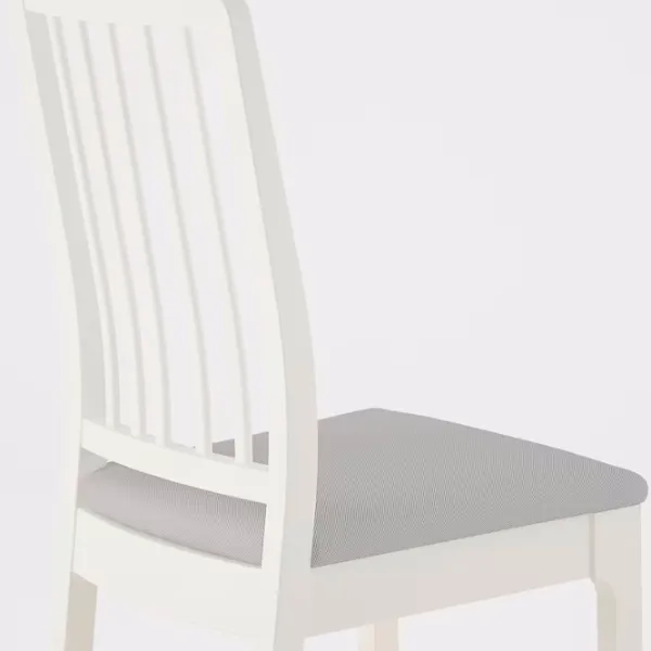 Обеденные стол со стульями Ikea Ekedalen/Orrsta Прямоугольная / ДСП / Белый photo 4