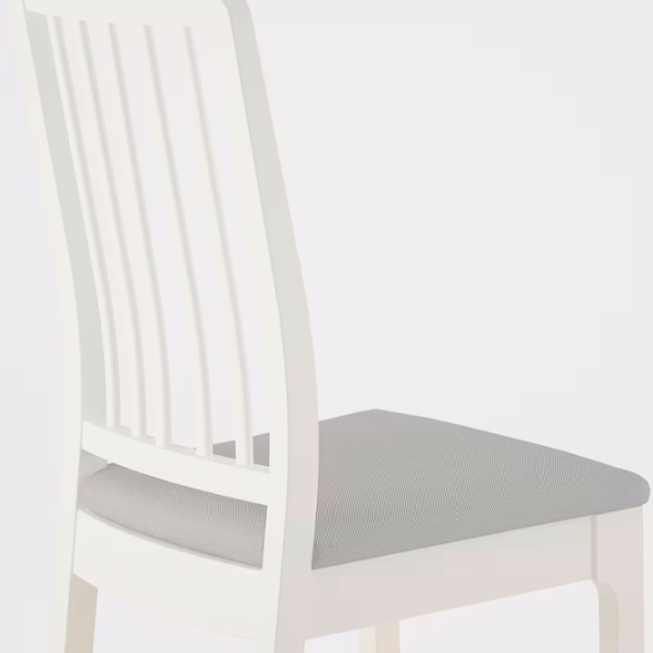 Обеденные стол со стульями Ikea Ekedalen/Orrsta Прямоугольная / ДСП / Белый photo 4