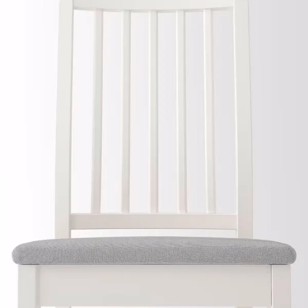 Обеденные стол со стульями Ikea Ekedalen/Orrsta Прямоугольная / ДСП / Белый photo 5