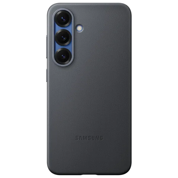 Husă pentru smartphone Samsung Galaxy S25 5G Samsung / Back / Piele ecologică / Black photo 1