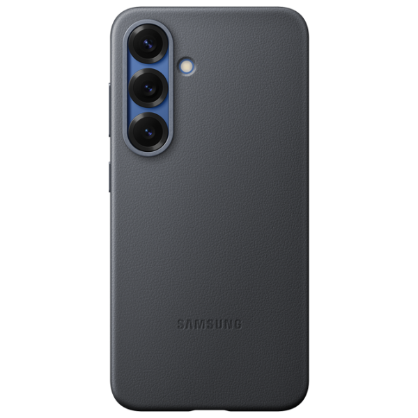 Husă pentru smartphone Samsung Galaxy S25 5G Samsung / Back / Piele ecologică / Black photo 1