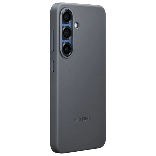 Husă pentru smartphone Samsung Galaxy S25 5G Samsung / Back / Piele ecologică / Black photo 2