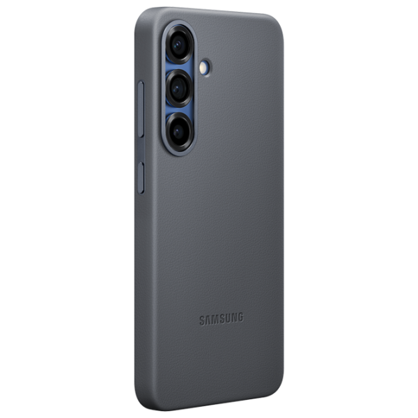 Husă pentru smartphone Samsung Galaxy S25 5G Samsung / Back / Piele ecologică / Black photo 2