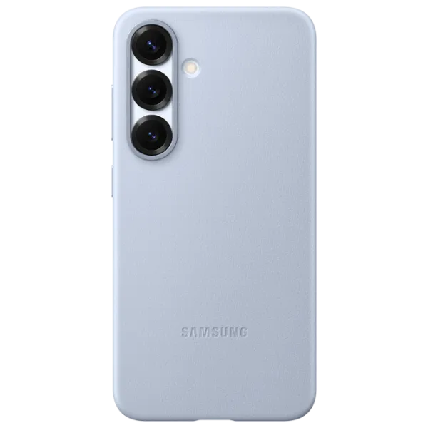 Husă pentru smartphone Samsung Galaxy S25 5G Samsung / Back / Piele ecologică / Light Blue photo 1