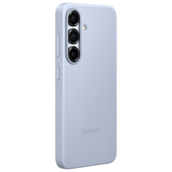 Husă pentru smartphone Samsung Galaxy S25 5G Samsung / Back / Piele ecologică / Light Blue photo 3