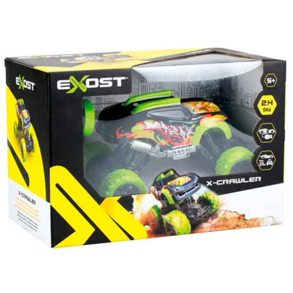 Машинка Exost X-Crawler 7530-20634 7 км/ч / 2.4 ГГц / White Зеленый photo 7 Машинка Exost X-Crawler 7530-20634 7 км/ч / 2.4 ГГц / White Зеленый photo 7