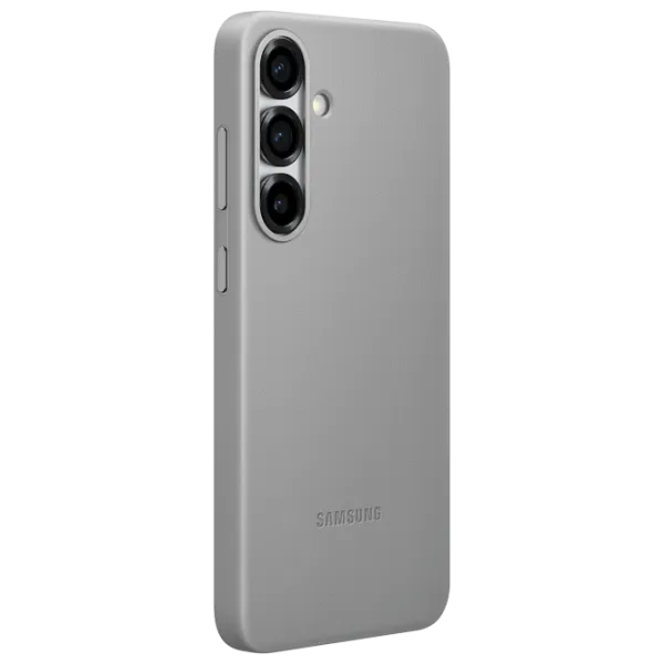 Husă pentru smartphone Samsung Galaxy S25 Plus 5G Samsung / Back / Piele ecologică / Gray photo 3