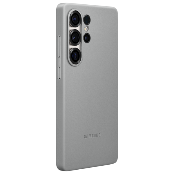 Husă pentru smartphone Samsung Galaxy S25 Ultra 5G Samsung / Back / Piele ecologică / Gray photo 3