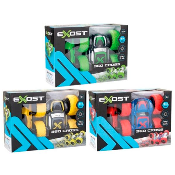 Mașină Exost Silverlit 360 Cross Led 7530-20247 12 km/h / 2.4 GHz / Black Multicolor photo 9