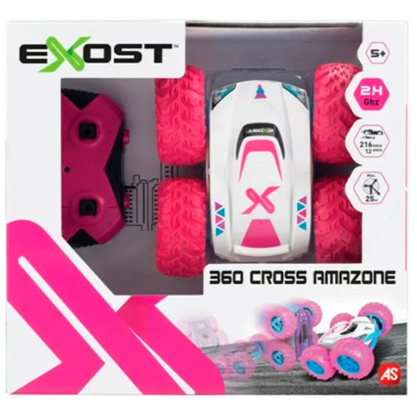 Mașină Exost Silverlit 360 Cross Amazone 7530-20250 12 km/h / 2.4 GHz / Green Multicolor photo 8