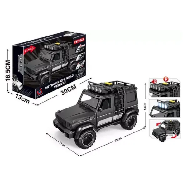 Mașină Toystar 53690 8600023653690   / / Black Gray photo 2