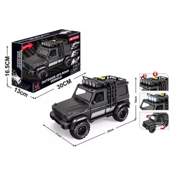 Mașină Toystar 53690 8600023653690   / / Black Gray photo 2