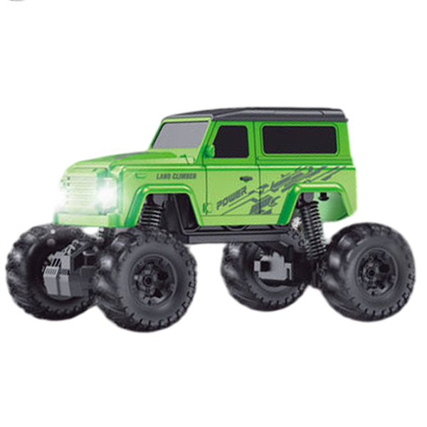 Mașină Big Weels 21962 8600024021962   / 2.4 GHz / Black Green photo 2