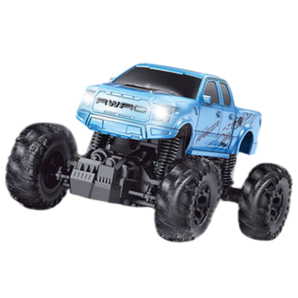 Машинка Big Weels 21948 8600024021948   / 2.4 ГГц / Черный Синий photo 2