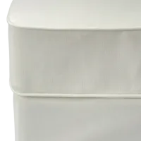 Fotoliu moale Ikea Rocksjon White / Stofă photo 2