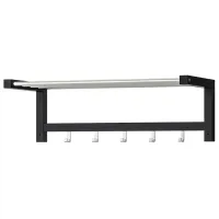 Вешалка Ikea Tjusig Массив / Черный