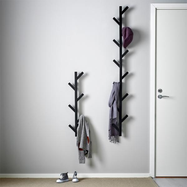 Вешалка Ikea Tjusig Массив / Черный photo 2 Вешалка Ikea Tjusig Массив / Черный photo 2