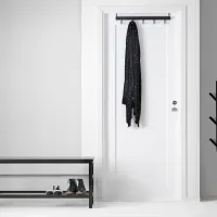 Вешалка Ikea Tjusig Массив / Черный photo 3