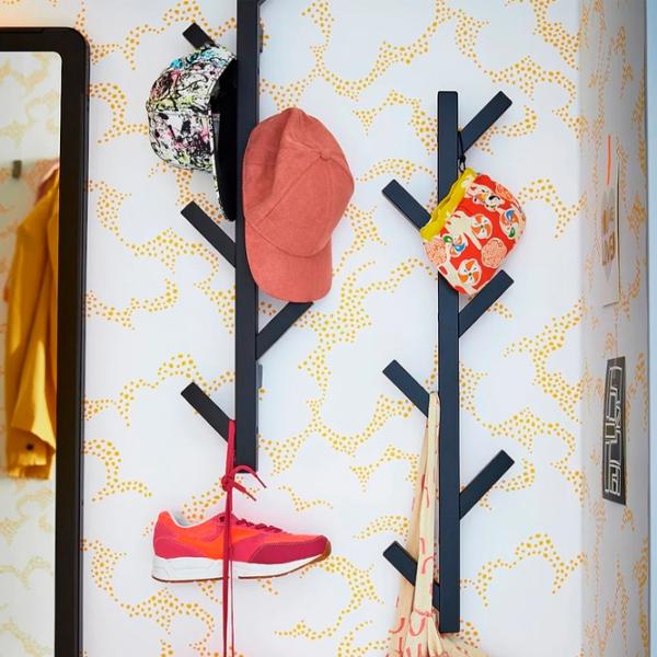 Вешалка Ikea Tjusig Массив / Черный photo 4 Вешалка Ikea Tjusig Массив / Черный photo 4
