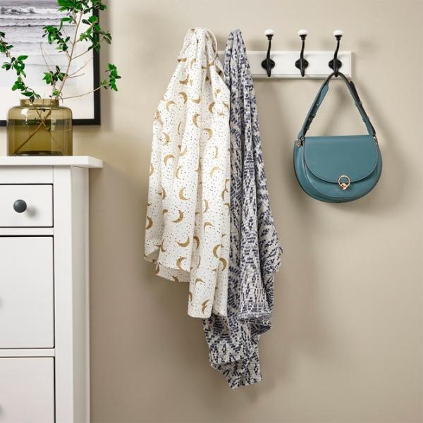 Cuier Ikea Landkrabba MDF / White photo 2