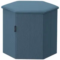 Пуф Ikea Kjuge Синий / Ткань